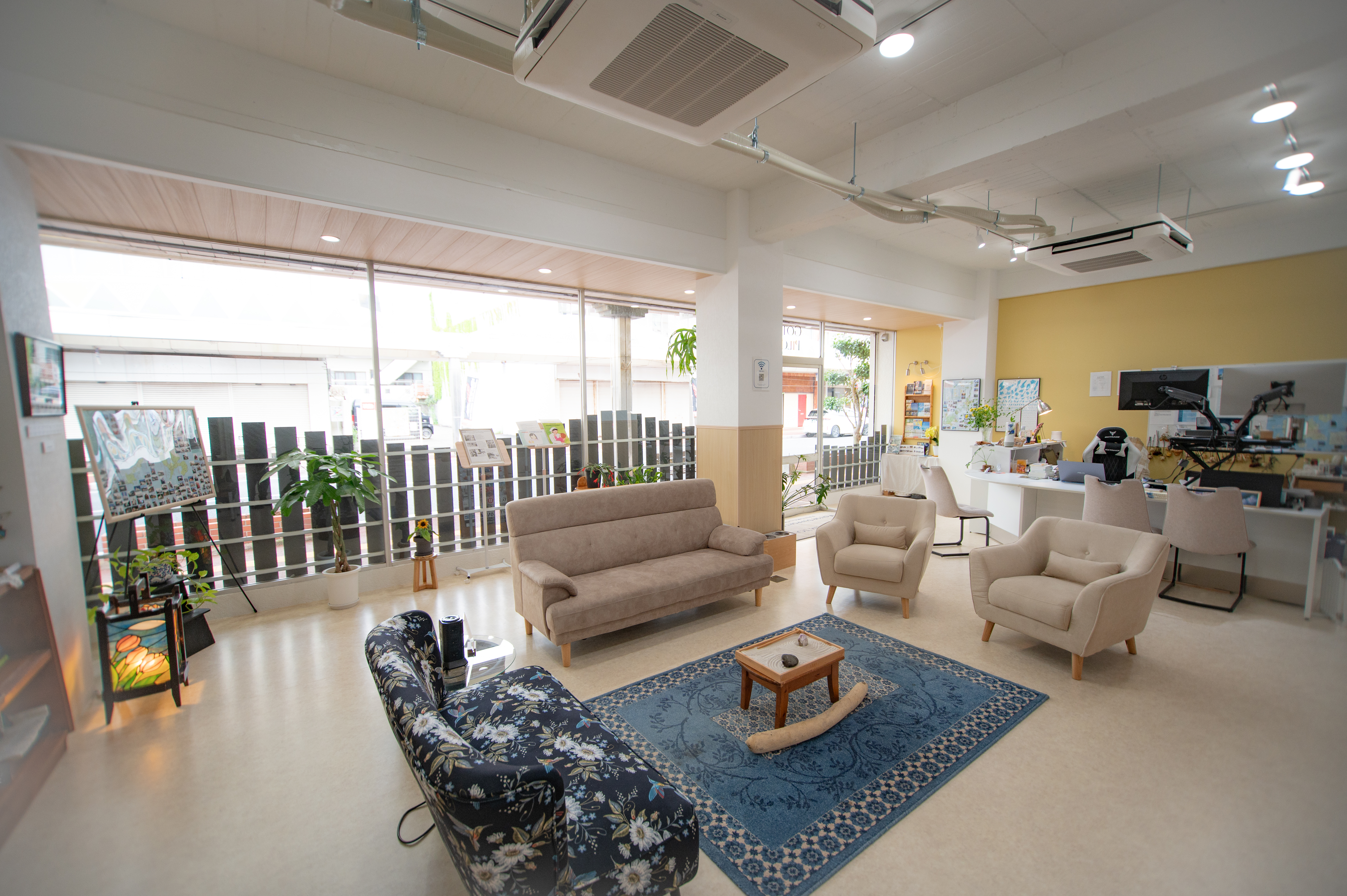 Inside the Goto Pilgrim Tours office