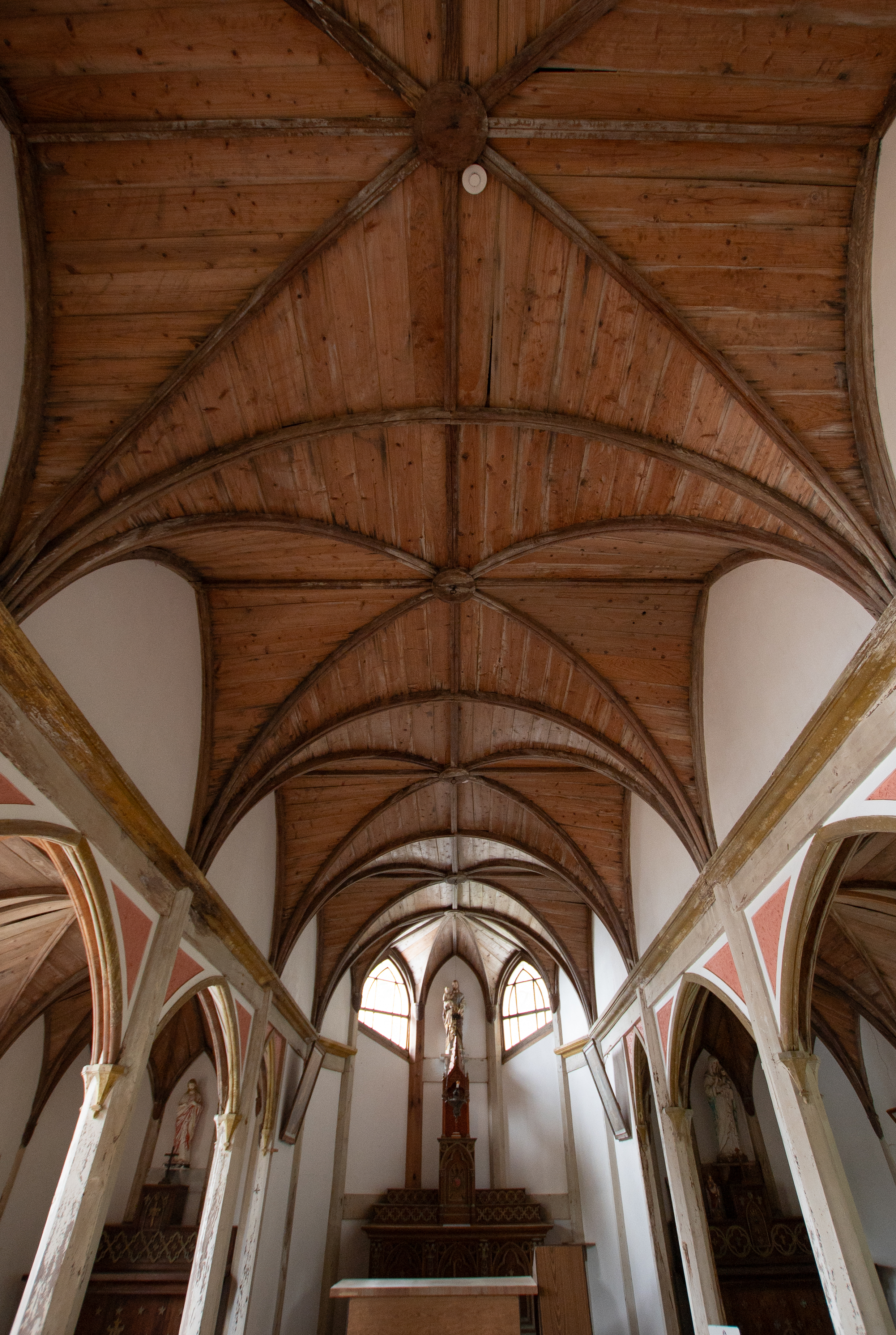 A quiet Catholic church or sacred place in the Goto Islands